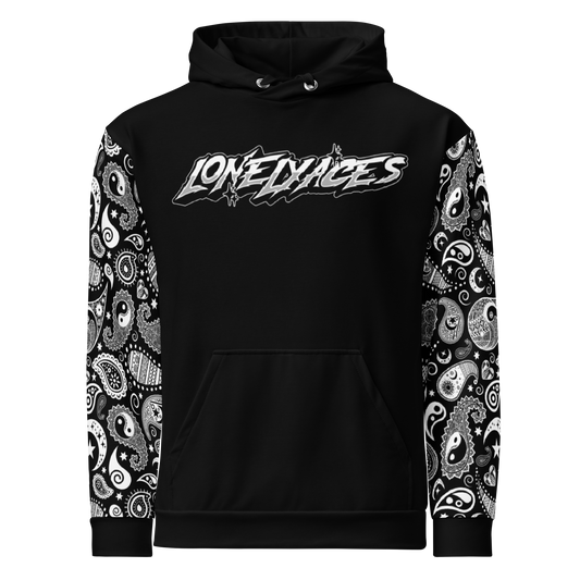 Lonely Aces 'Broken Hearts & Shooting Stars' Paisley Hoodie
