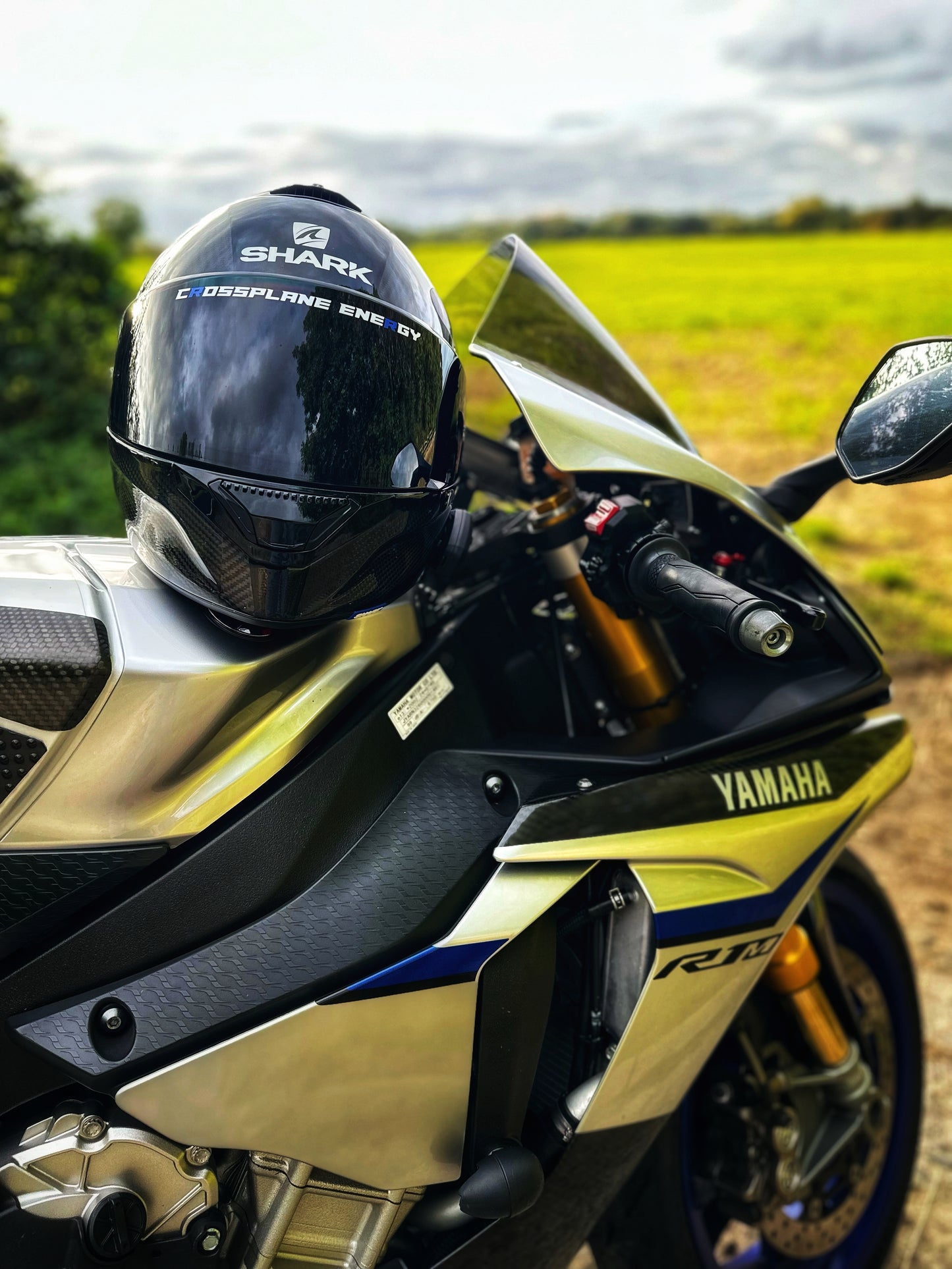 'Crossplane Energy' Visor Sticker