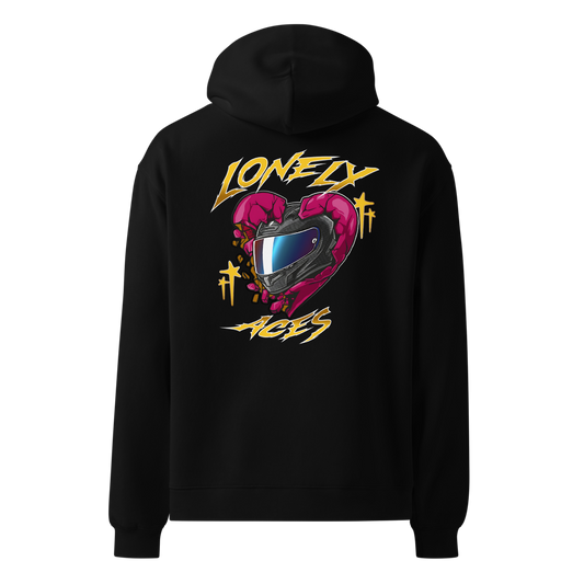 Lonely Aces 'Broken Hearts & Shooting Stars' Oversized Hoodie