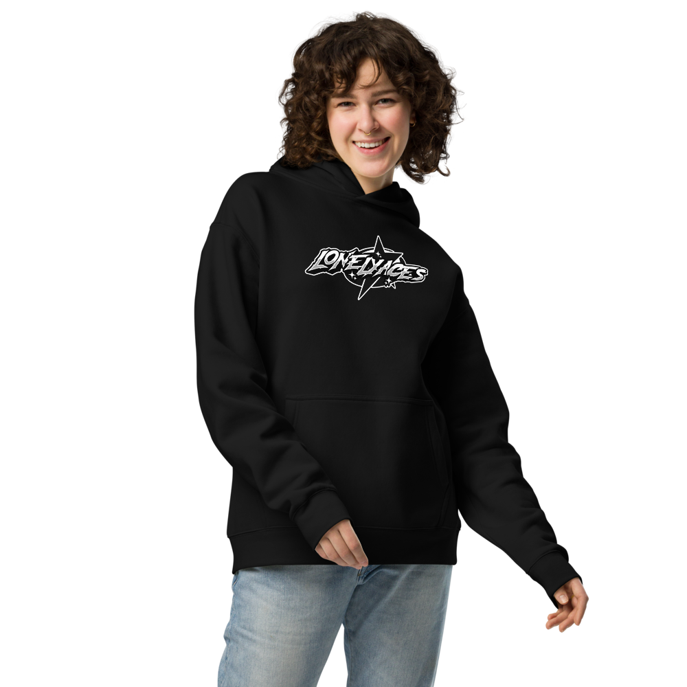 Lonely Aces 'Broken Hearts & Shooting Stars' Oversized Hoodie