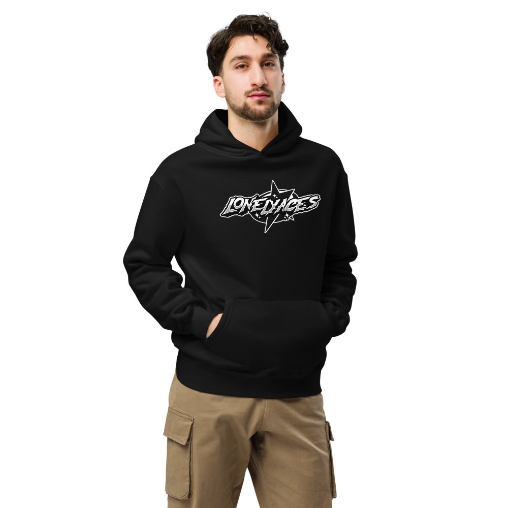 Lonely Aces 'Broken Hearts & Shooting Stars' Oversized Hoodie