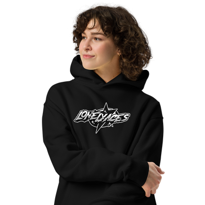 Lonely Aces 'Broken Hearts & Shooting Stars' Oversized Hoodie