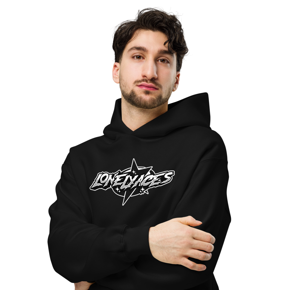 Lonely Aces 'Broken Hearts & Shooting Stars' Oversized Hoodie