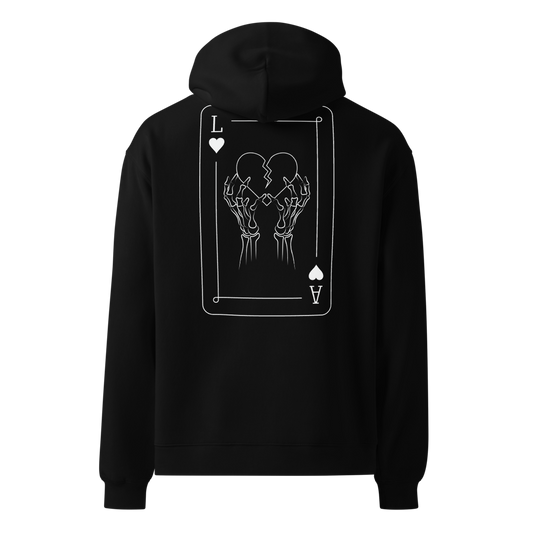 Lonely Aces 'Fractured Grip' Oversized Hoodie