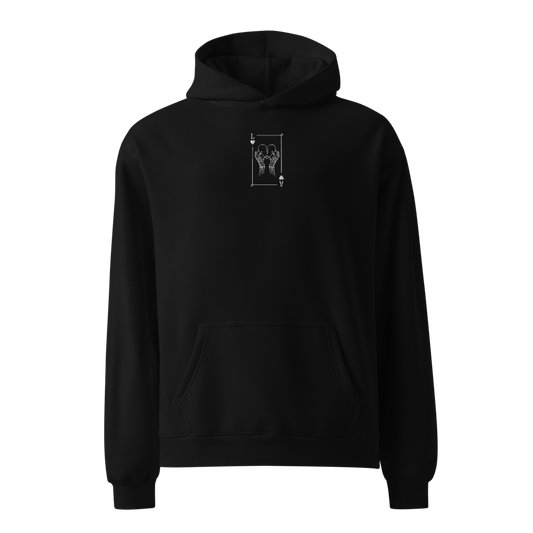Lonely Aces 'Fractured Grip' Oversized Hoodie