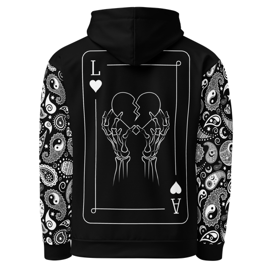 Lonely Aces 'Broken Hearts & Shooting Stars' Paisley Hoodie
