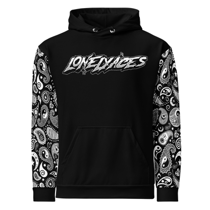 Lonely Aces 'Broken Hearts & Shooting Stars' Paisley Hoodie