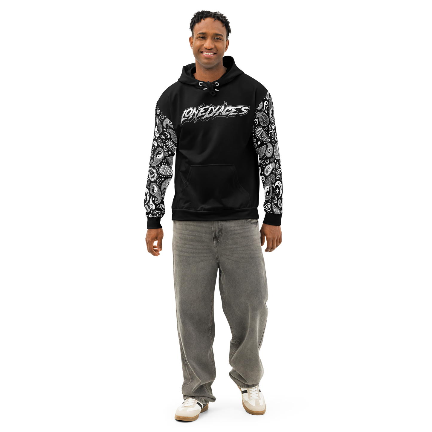 Lonely Aces 'Broken Hearts & Shooting Stars' Paisley Hoodie