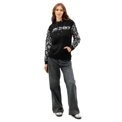 Lonely Aces 'Broken Hearts & Shooting Stars' Paisley Hoodie