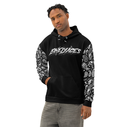 Lonely Aces 'Broken Hearts & Shooting Stars' Paisley Hoodie