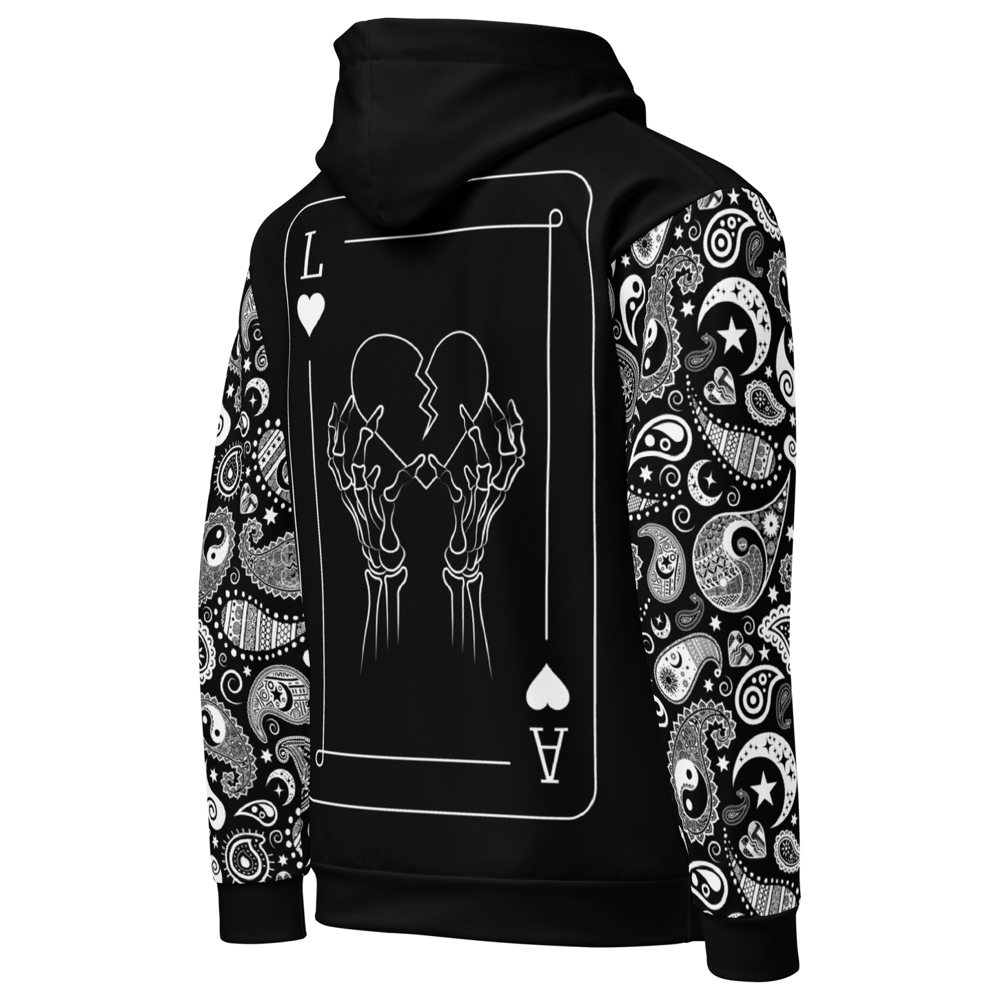 Lonely Aces 'Broken Hearts & Shooting Stars' Paisley Hoodie