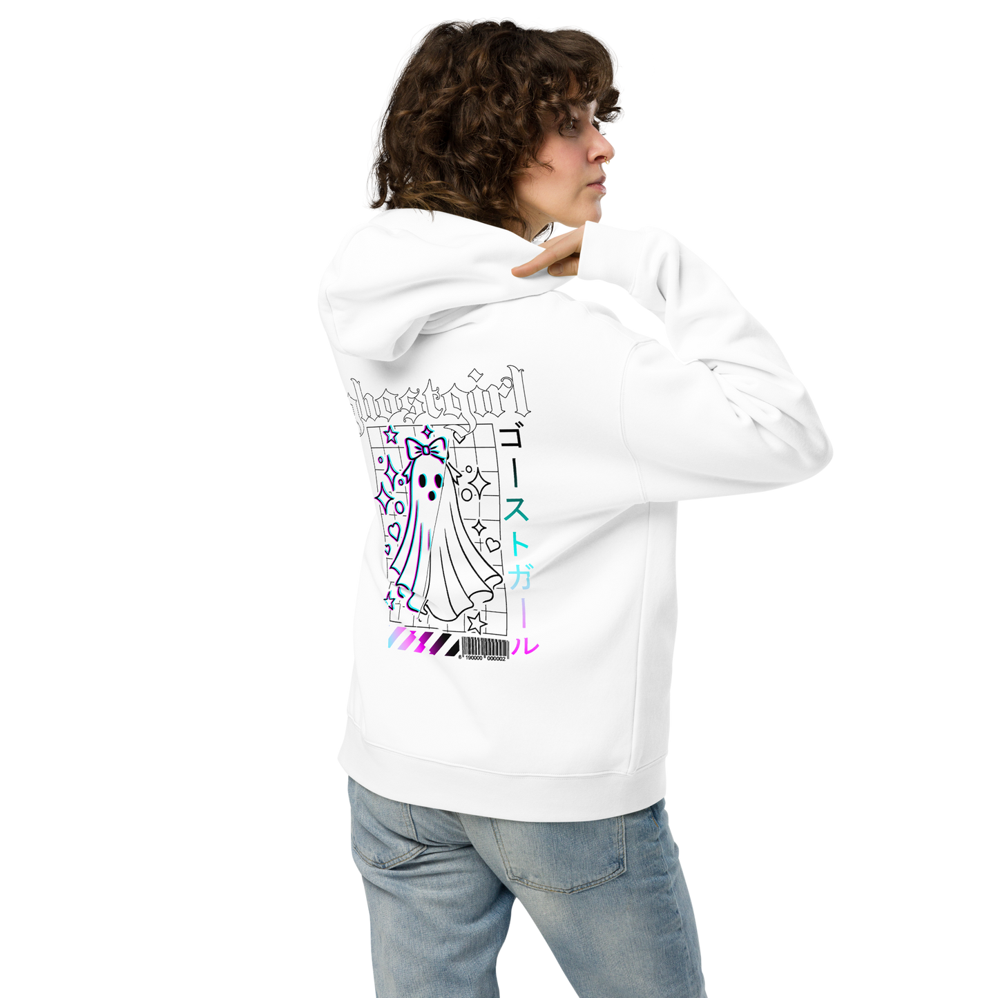 Lonely Aces 'ghostgirl' Oversized Hoodie