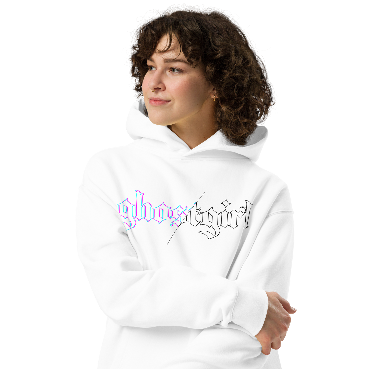 Lonely Aces 'ghostgirl' Oversized Hoodie