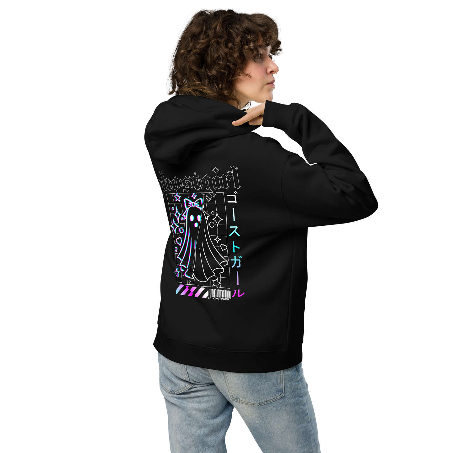 Lonely Aces 'ghostgirl' Oversized Hoodie