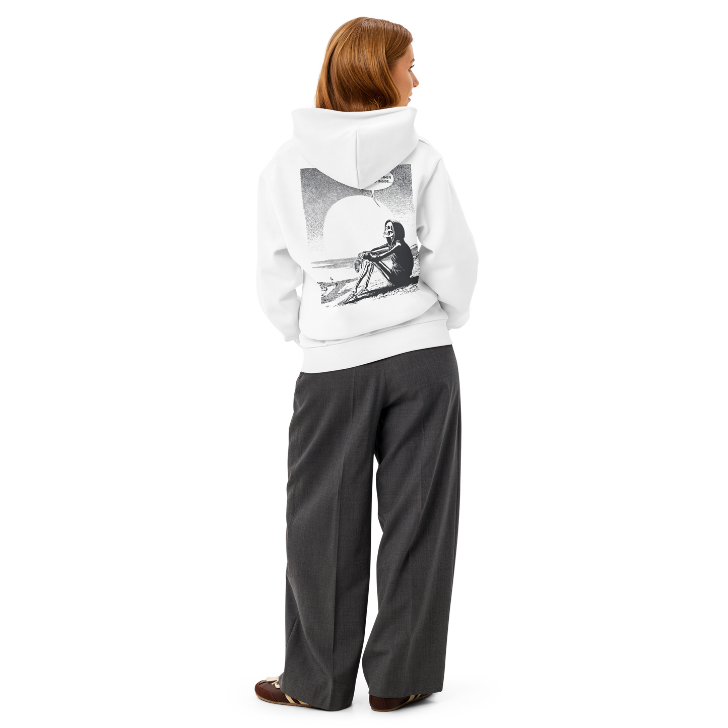 Lonely Aces 'Life's Easier' Oversized Hoodie