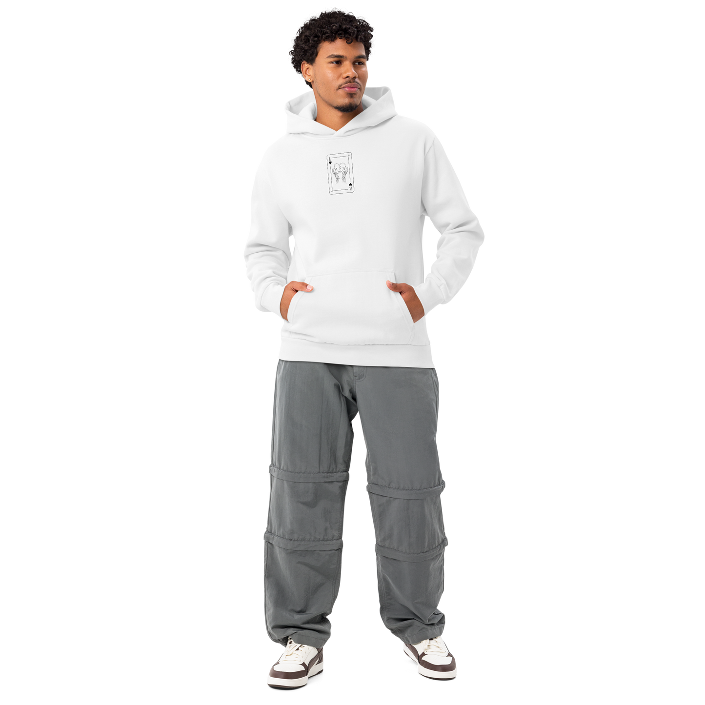 Lonely Aces 'Life's Easier' Oversized Hoodie