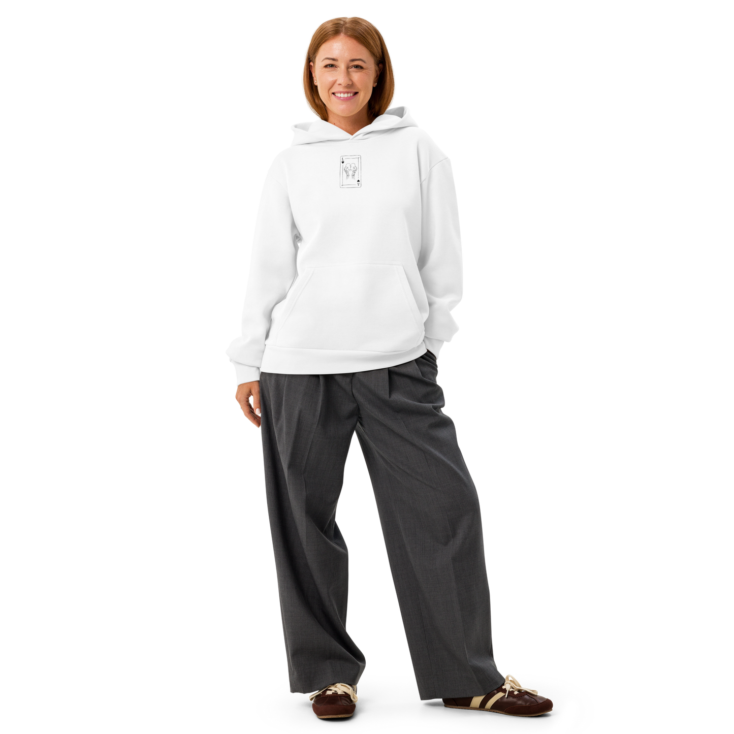 Lonely Aces 'Life's Easier' Oversized Hoodie
